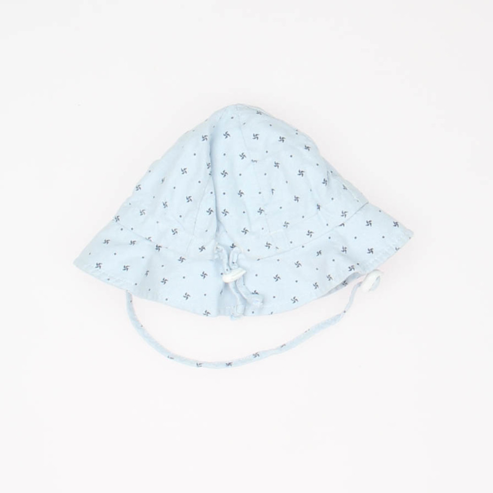 Ami & Li Boys Blue Sun Hat size: 0-6 Months